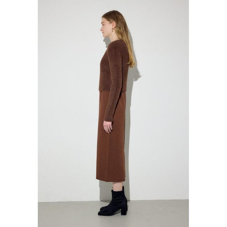 Wジップシャギーカーデセットニットワンピース | AZUL BY MOUSSY | 詳細画像20 