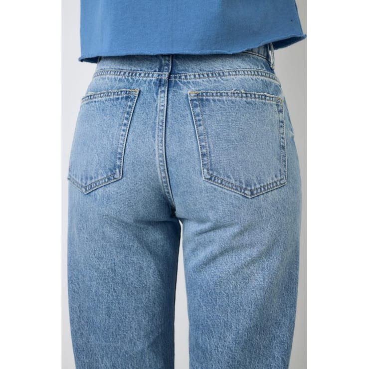 AZUL DENIM ダメージストレートデニム ロング丈 | AZUL BY MOUSSY | 詳細画像17 