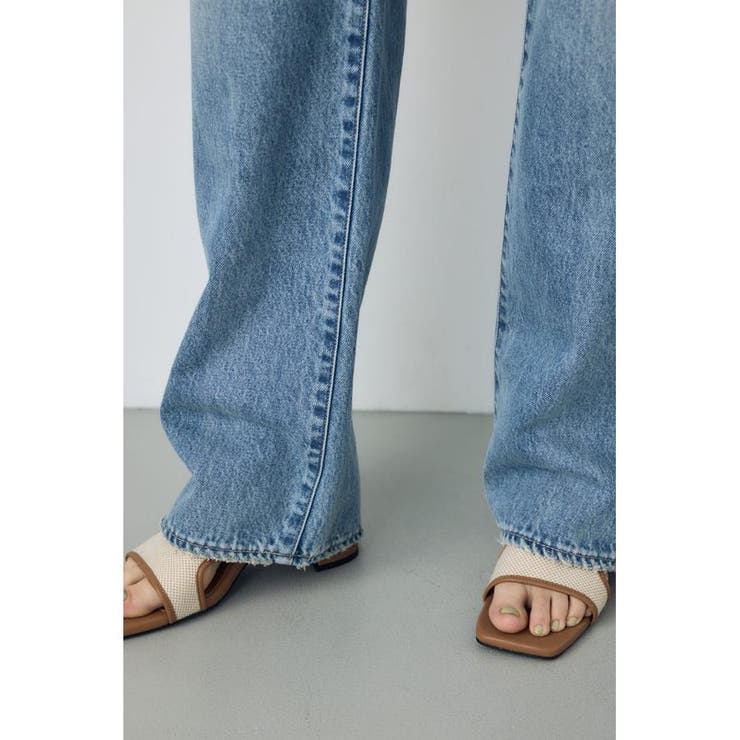 AZUL DENIM ダメージストレートデニム ロング丈 | AZUL BY MOUSSY | 詳細画像19 