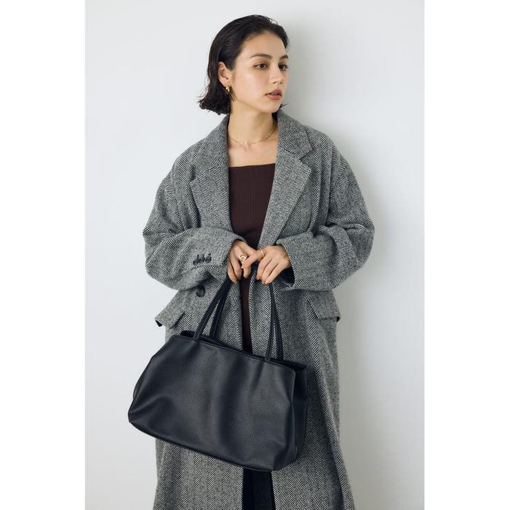 フェイクレザー3ポケットトート | AZUL BY MOUSSY | 詳細画像2 
