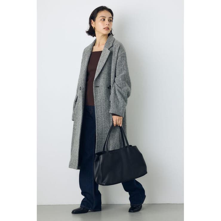 フェイクレザー3ポケットトート | AZUL BY MOUSSY | 詳細画像3 