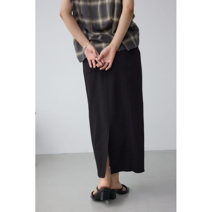 C/T冷感 スーパーストレッチ美タイトスカート | AZUL BY MOUSSY | 詳細画像2 