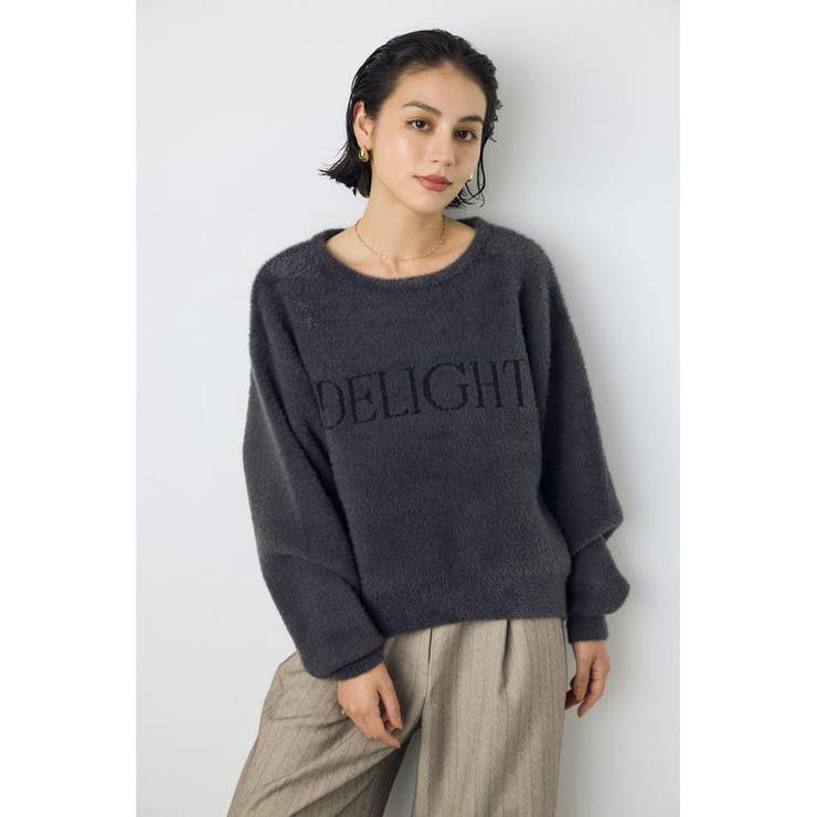 シャギーアソートロゴニット | AZUL BY MOUSSY | 詳細画像33 