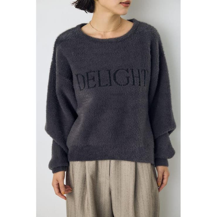 シャギーアソートロゴニット | AZUL BY MOUSSY | 詳細画像34 