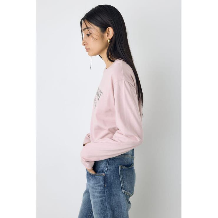 フロッキーロゴロンT | AZUL BY MOUSSY | 詳細画像17 