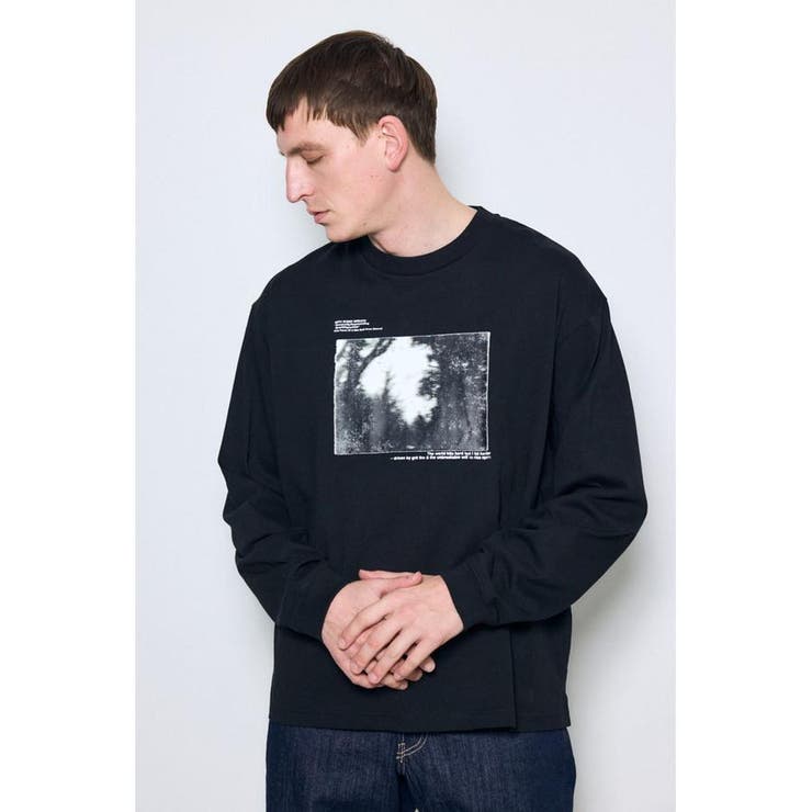 FOREST グラフィック長袖Tシャツ | AZUL BY MOUSSY | 詳細画像13 