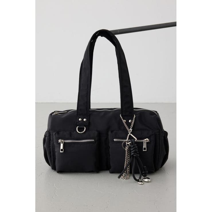 BLK | チャームセットミニダッフルバッグ | AZUL BY MOUSSY