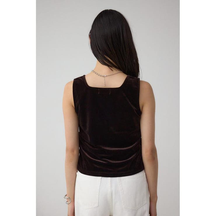 ベロアタンクトップ | AZUL BY MOUSSY | 詳細画像18 