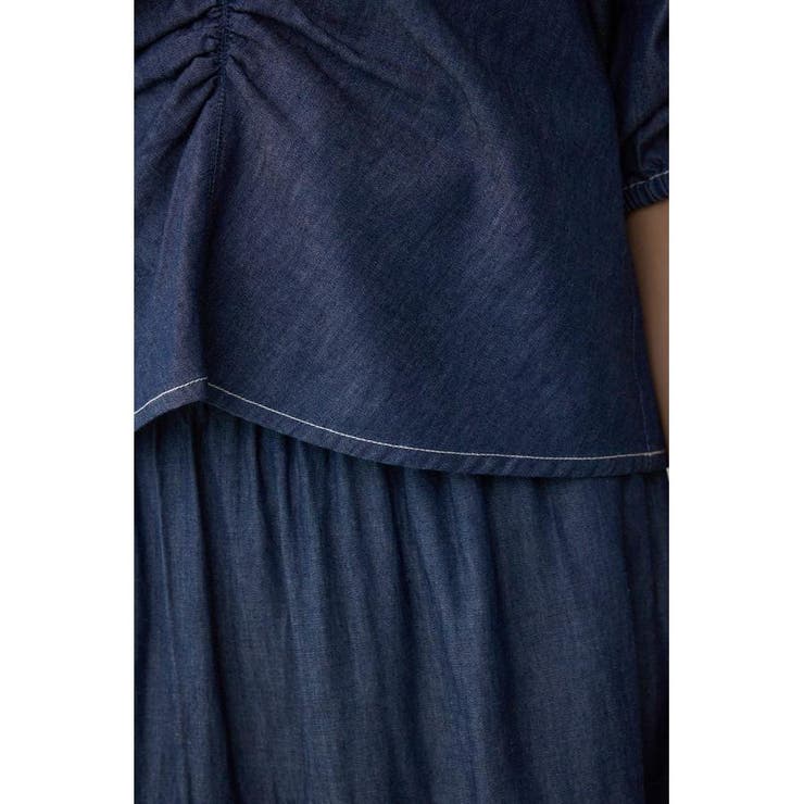 フロントギャザースリーブブラウス | AZUL BY MOUSSY | 詳細画像21 