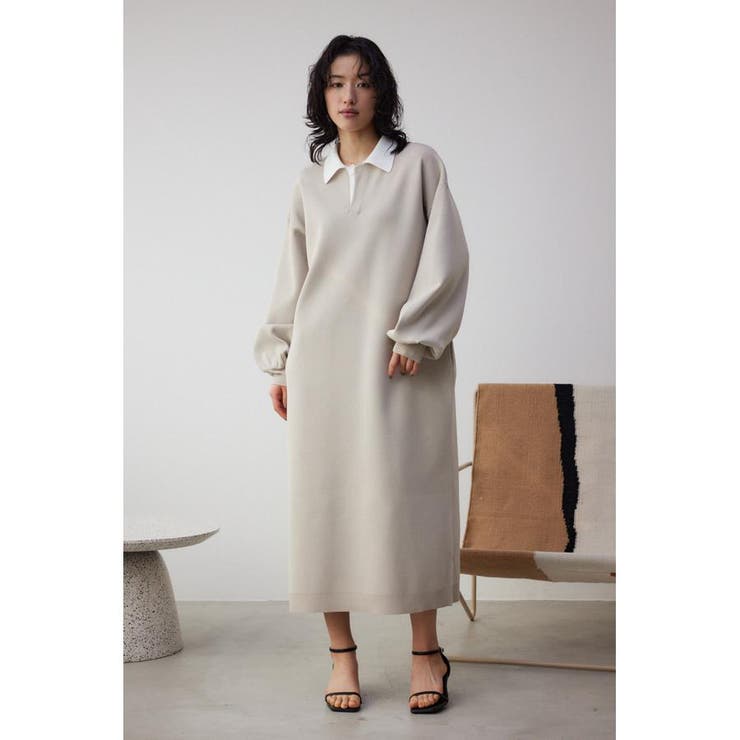 ラガーポロワンピース[品番：AZLW0021816]｜AZUL BY MOUSSY（アズール