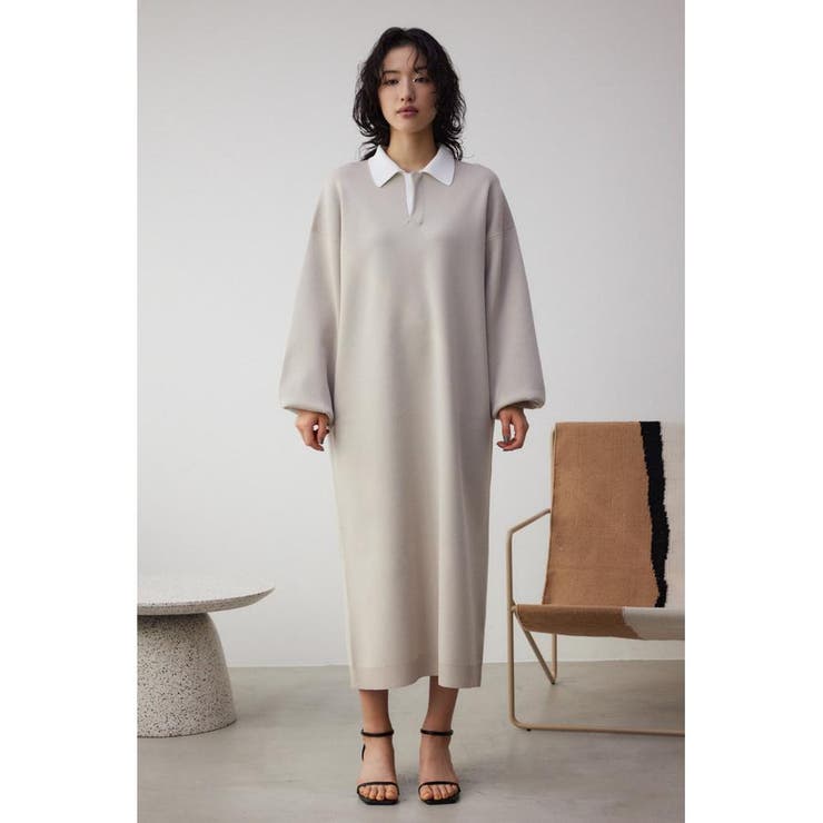 ラガーポロワンピース[品番：AZLW0021816]｜AZUL BY MOUSSY（アズール