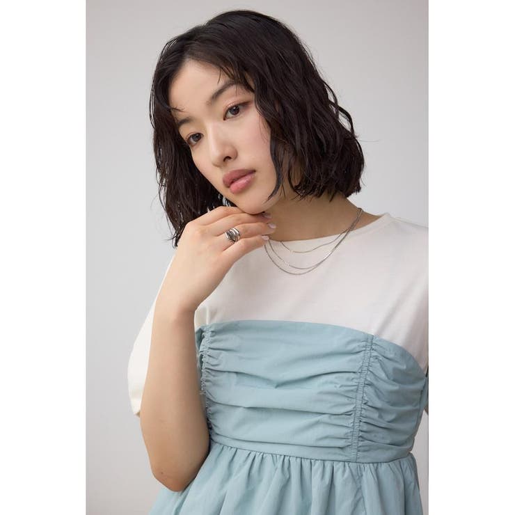 ペプラムバルーントップス | AZUL BY MOUSSY | 詳細画像13 