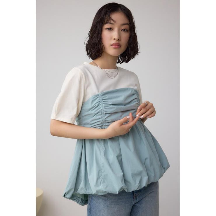 ペプラムバルーントップス | AZUL BY MOUSSY | 詳細画像14 