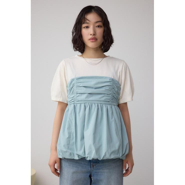 ペプラムバルーントップス | AZUL BY MOUSSY | 詳細画像16 