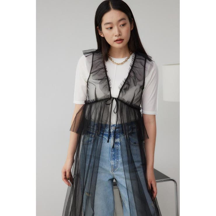 デザインチュールビスチェ | AZUL BY MOUSSY | 詳細画像1 