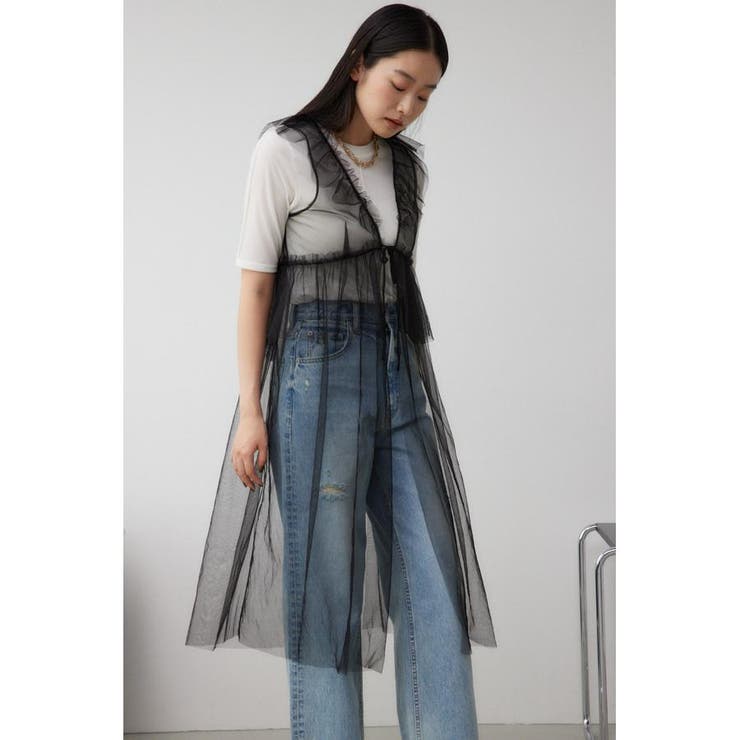 デザインチュールビスチェ | AZUL BY MOUSSY | 詳細画像2 