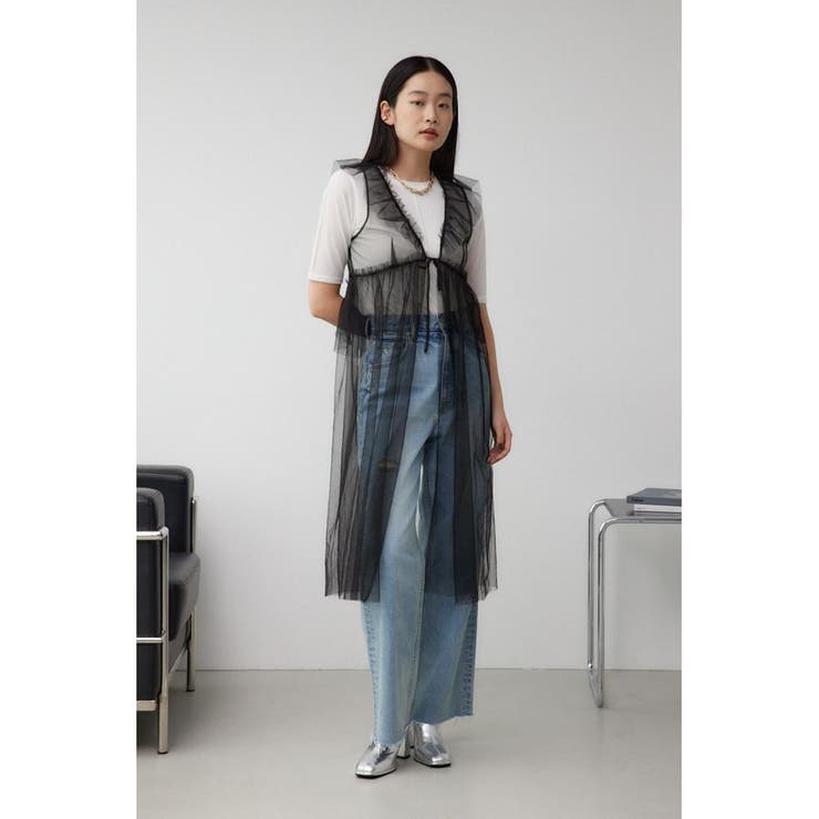 デザインチュールビスチェ | AZUL BY MOUSSY | 詳細画像3 