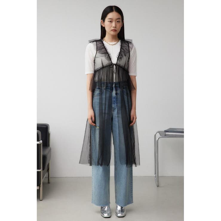 デザインチュールビスチェ | AZUL BY MOUSSY | 詳細画像4 