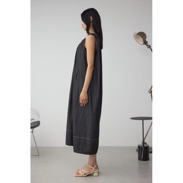 前後2WAYバルーンギャザーワンピース | AZUL BY MOUSSY | 詳細画像6 