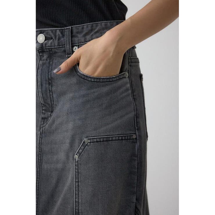 AZUL DENIM ダメージマーメイドスカート | AZUL BY MOUSSY | 詳細画像10 