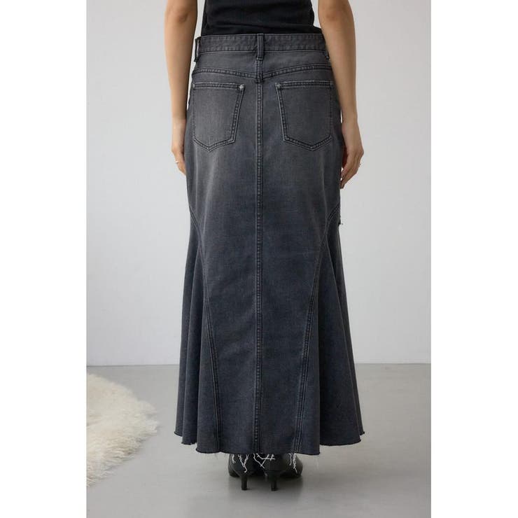 AZUL DENIM ダメージマーメイドスカート | AZUL BY MOUSSY | 詳細画像7 