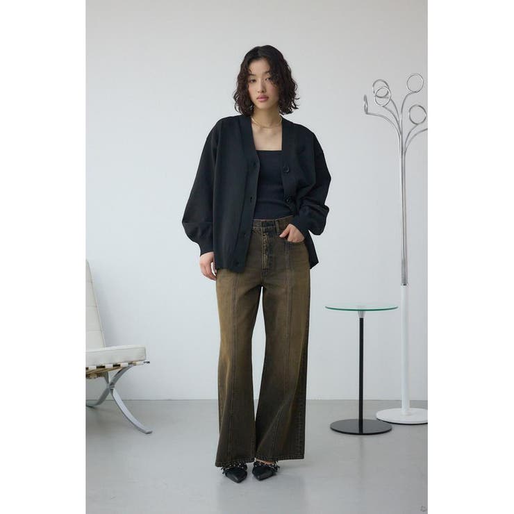 コクーンシルエットカーディガン | AZUL BY MOUSSY | 詳細画像16 