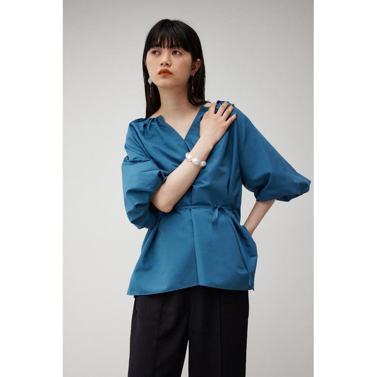 RELATECH GATHER BLOUSE | AZUL BY MOUSSY | 詳細画像22 
