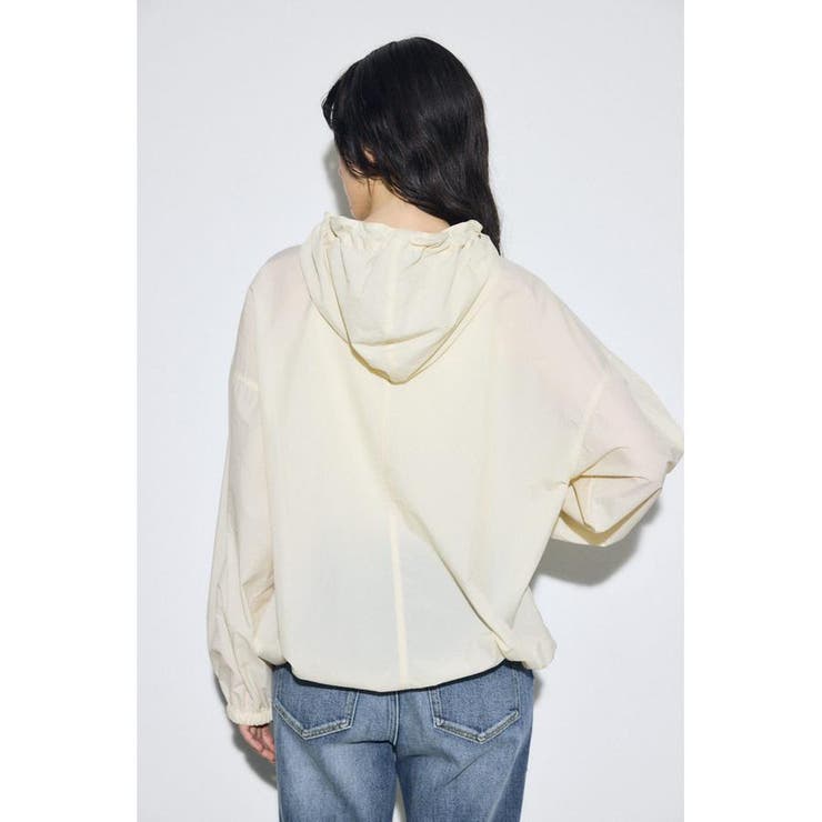 ナイロンアノラックパーカー | AZUL BY MOUSSY | 詳細画像3 