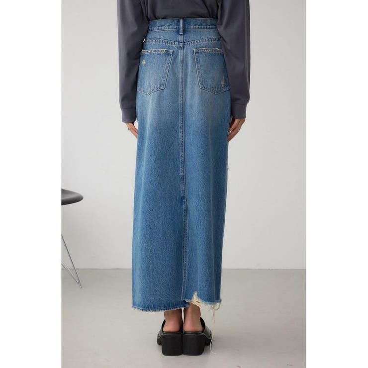 AZUL DENIM ヴィンテージライクデニムスカート[品番：AZLW0023752