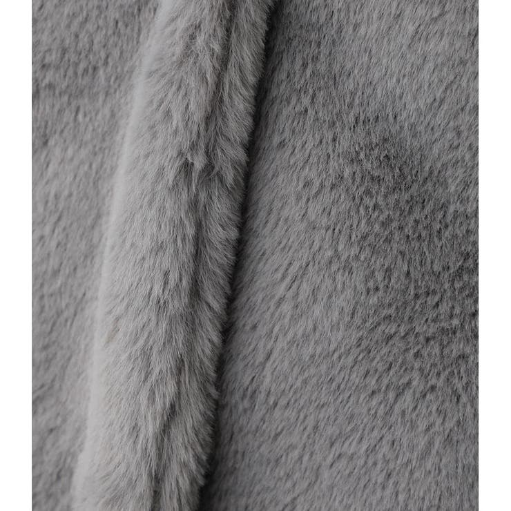 FLUFFY HOODIE SHORT COAT | AZUL BY MOUSSY | 詳細画像40 