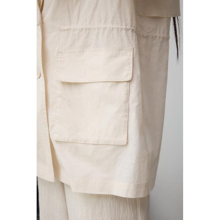 ドロストリングシアーベスト | AZUL BY MOUSSY | 詳細画像10 