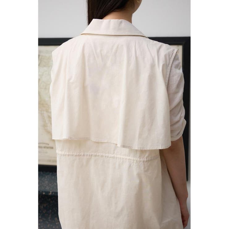 ドロストリングシアーベスト | AZUL BY MOUSSY | 詳細画像7 