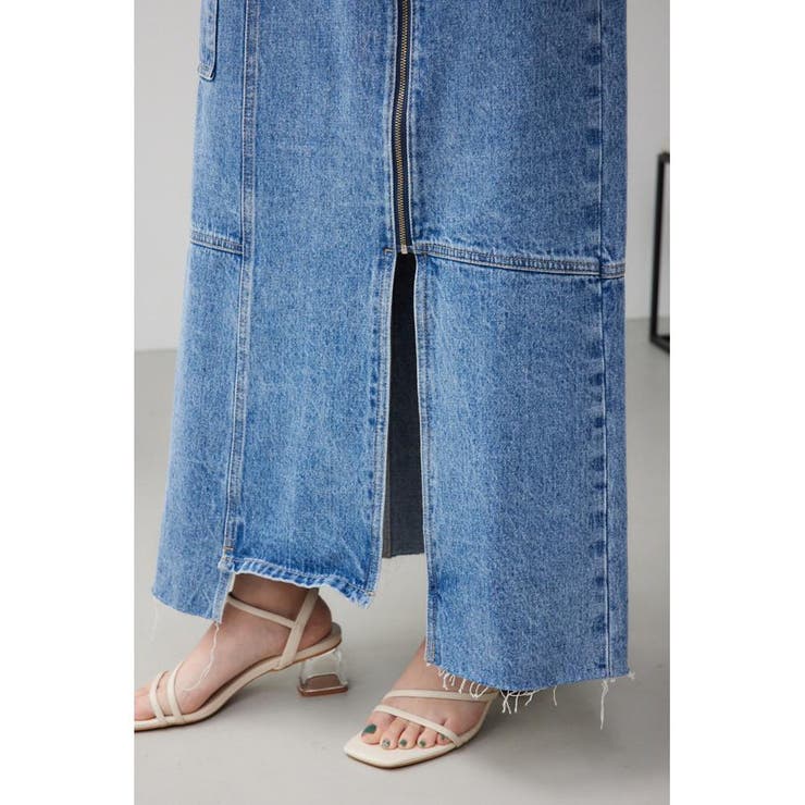 ケミカルウォッシュロングカーゴスカート | AZUL BY MOUSSY | 詳細画像24 