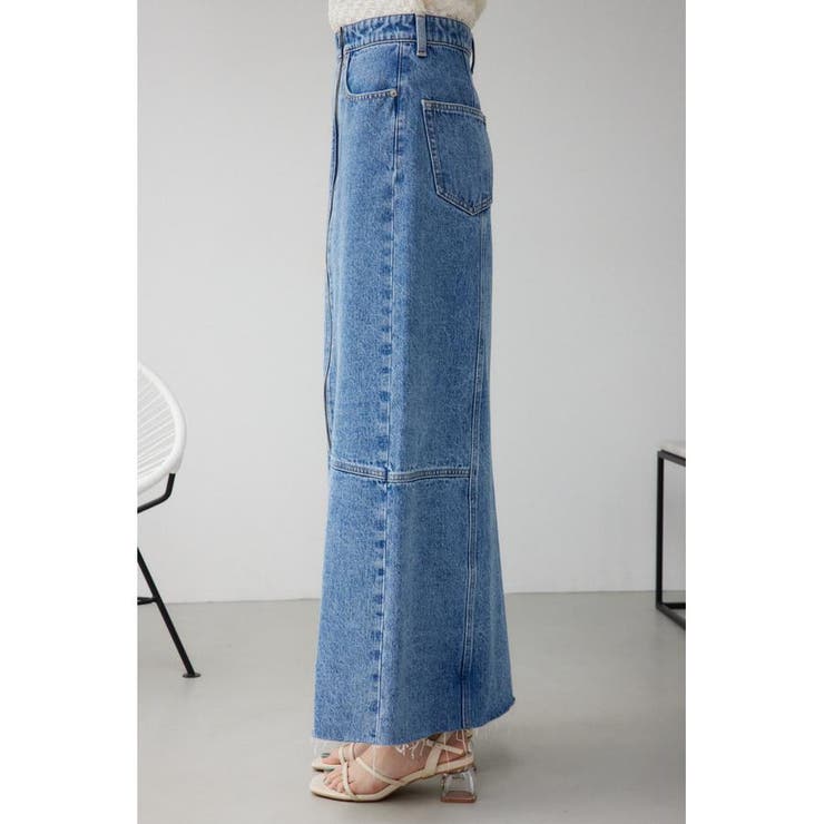 ケミカルウォッシュロングカーゴスカート | AZUL BY MOUSSY | 詳細画像19 