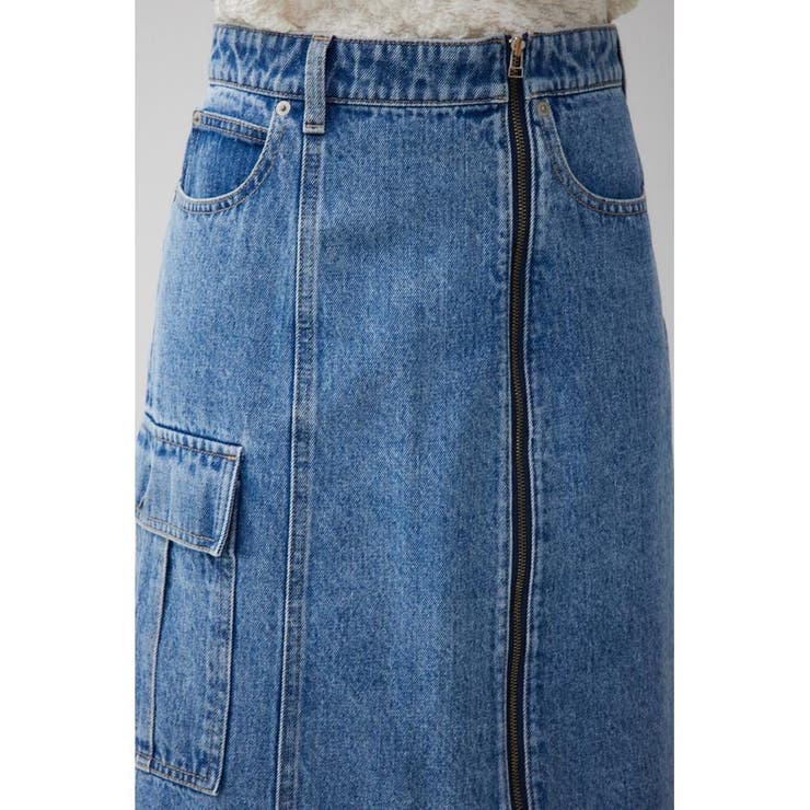 ケミカルウォッシュロングカーゴスカート | AZUL BY MOUSSY | 詳細画像21 