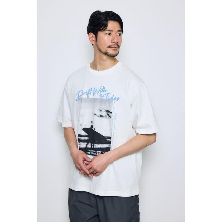 サーフフォトTシャツ | AZUL BY MOUSSY | 詳細画像2 