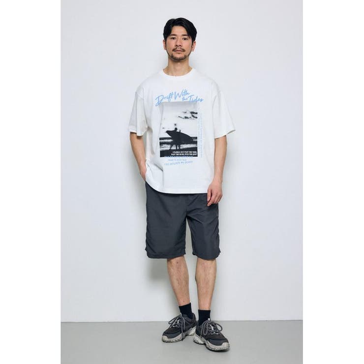 サーフフォトTシャツ | AZUL BY MOUSSY | 詳細画像4 