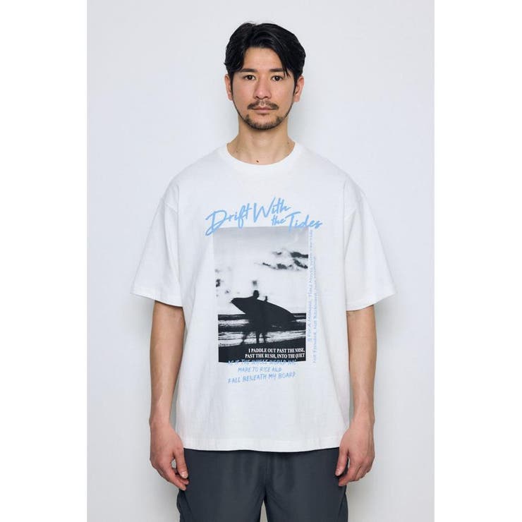 サーフフォトTシャツ | AZUL BY MOUSSY | 詳細画像5 