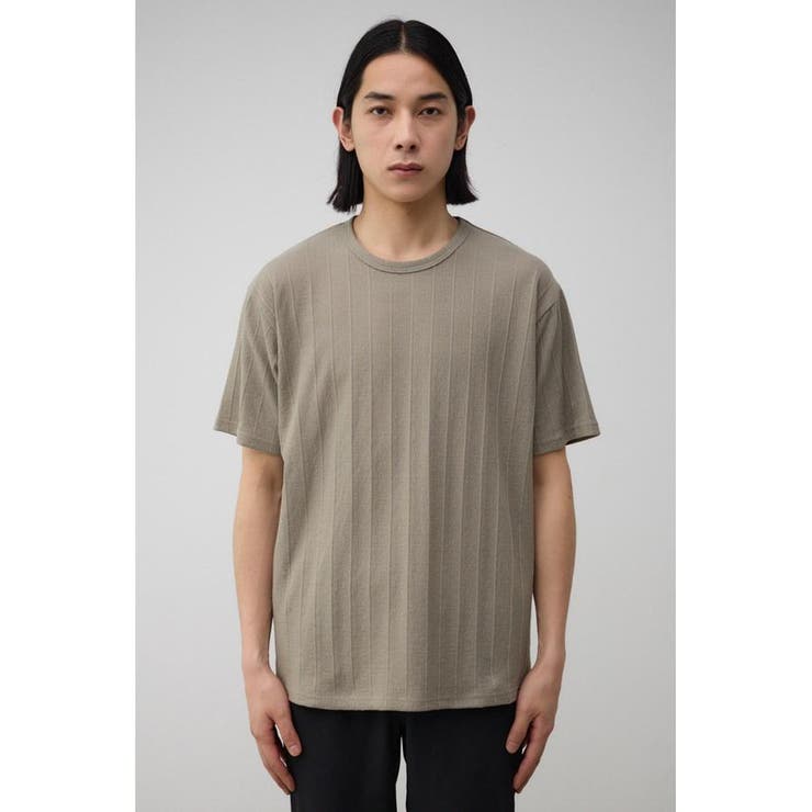 シャドウストライプクルーネックTシャツ | AZUL BY MOUSSY | 詳細画像25 