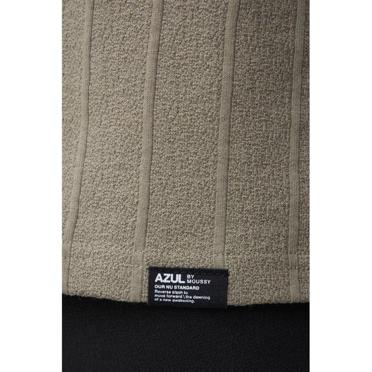 シャドウストライプクルーネックTシャツ | AZUL BY MOUSSY | 詳細画像30 