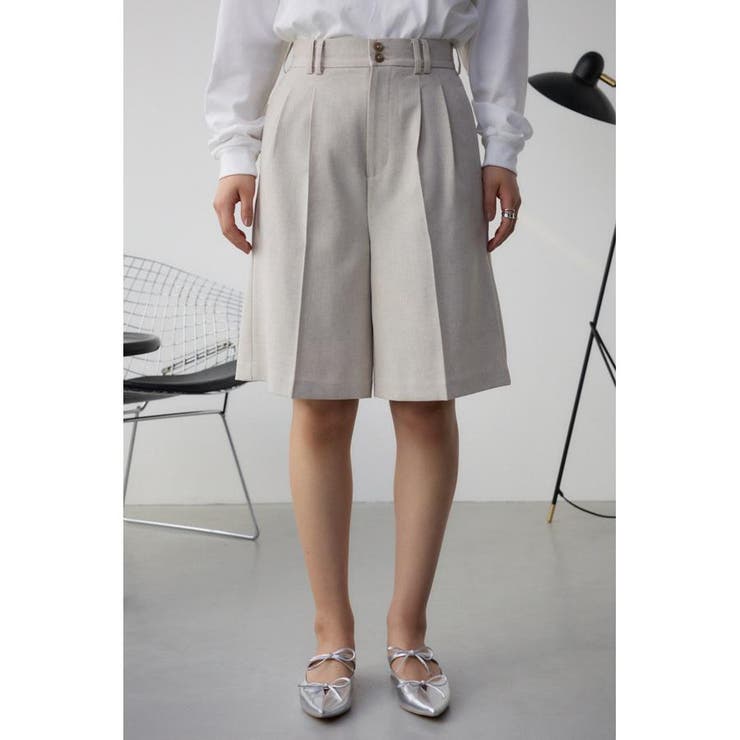 ポリエステルリネンミックスハーフパンツ | AZUL BY MOUSSY | 詳細画像16 