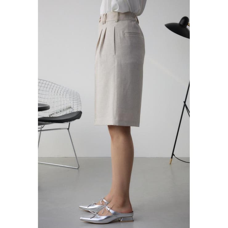 ポリエステルリネンミックスハーフパンツ | AZUL BY MOUSSY | 詳細画像17 