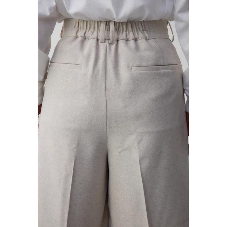 ポリエステルリネンミックスハーフパンツ | AZUL BY MOUSSY | 詳細画像20 