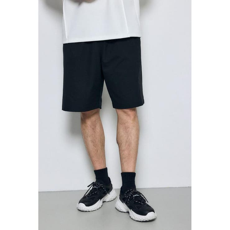 BLK | マットスムースショートパンツ | AZUL BY MOUSSY