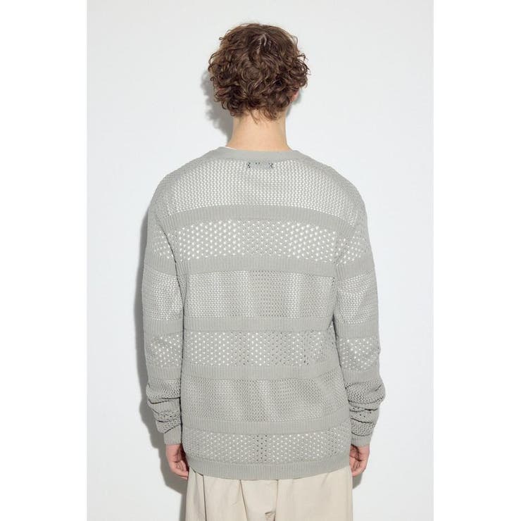 透かし編み柄変化カーディガン | AZUL BY MOUSSY | 詳細画像29 