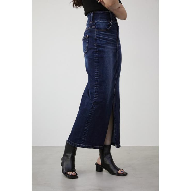 HIGH WAIST SLIT DENIM SKⅢ | AZUL BY MOUSSY | 詳細画像22 
