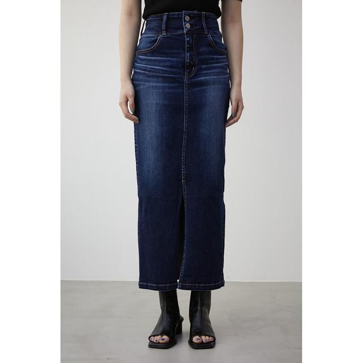 HIGH WAIST SLIT DENIM SKⅢ | AZUL BY MOUSSY | 詳細画像25 