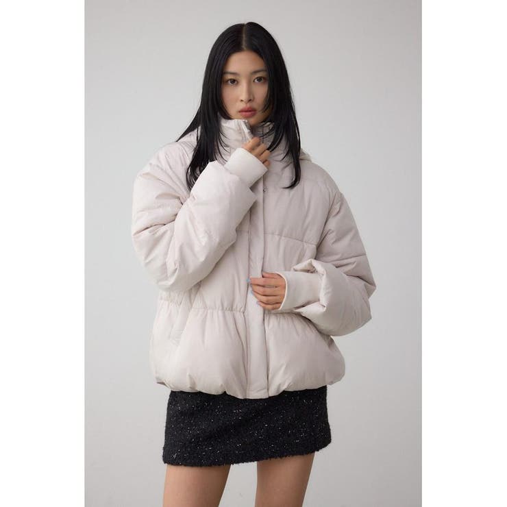 B-HEAT フード付き中綿ジャケット | AZUL BY MOUSSY | 詳細画像2 