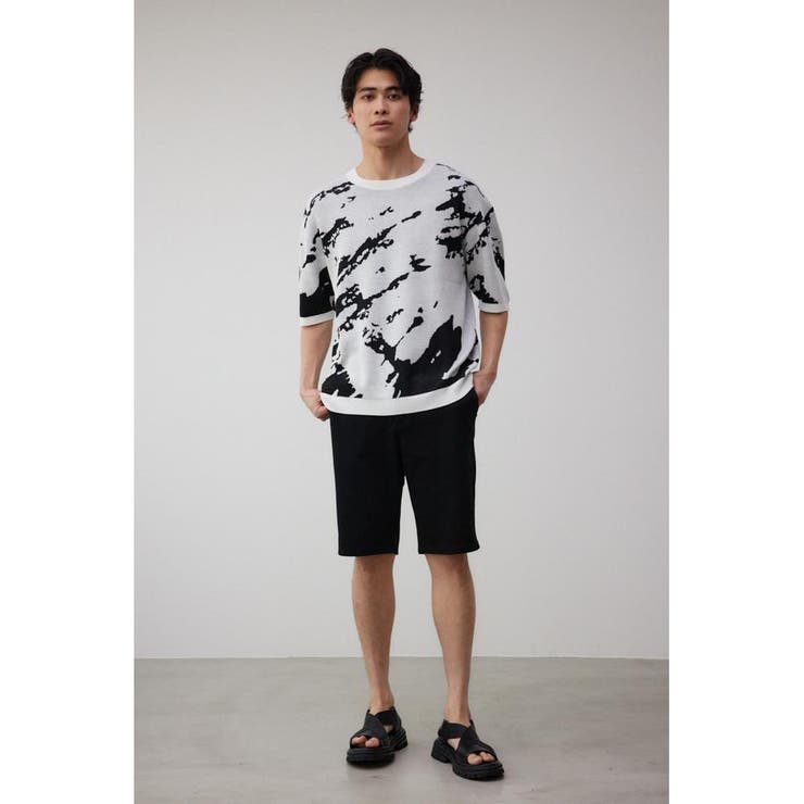 総柄半袖ニットトップス[品番：AZLW0021950]｜AZUL BY MOUSSY