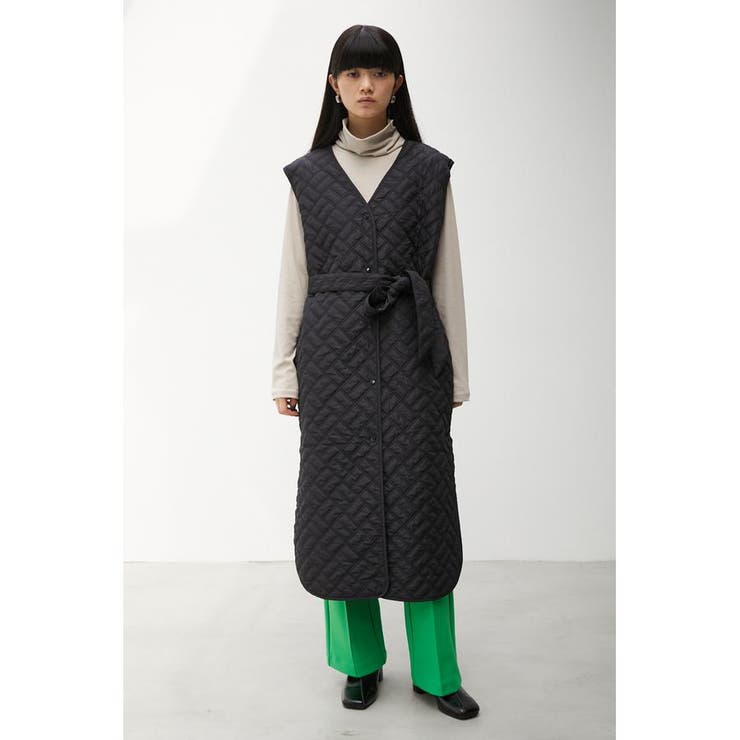 QUILTING LONG VEST[品番：AZLW0020377]｜AZUL BY MOUSSY（アズール